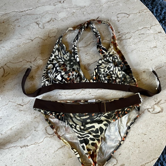 Jungle print 2 piece Sz 10 - Picture 4 of 4